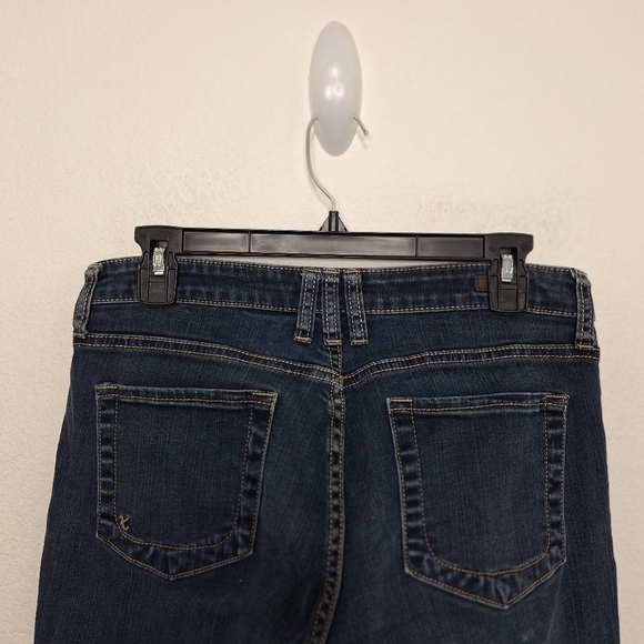 Kut from the Kloth Diana Dark Wash Grunge Skinny Denim Jeans Size 6 - Picture 6 of 12